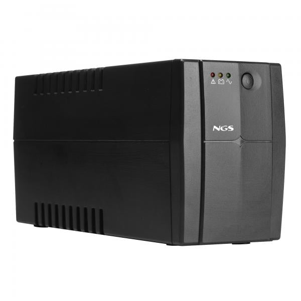 NGS Gruppo di Continuita Fortress 1200V2 UPS 800VA 480W 2Schuko - Disponibile in 2-3 giorni lavorativi