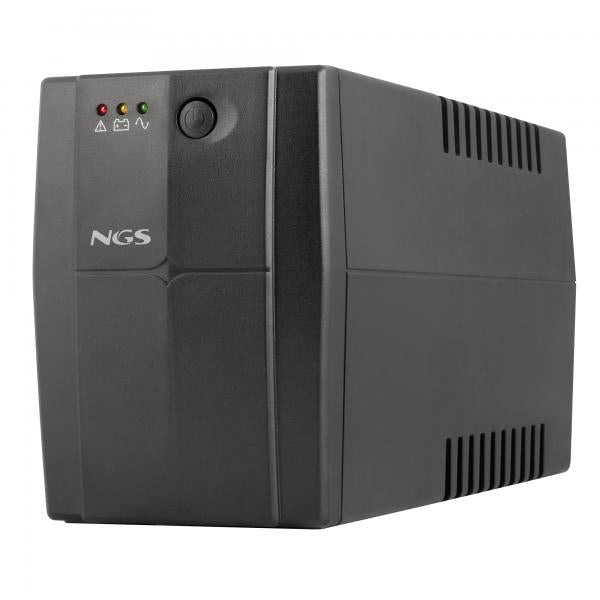 NGS Gruppo di Continuita Fortress 1200V2 UPS 800VA 480W 2Schuko - Disponibile in 2-3 giorni lavorativi