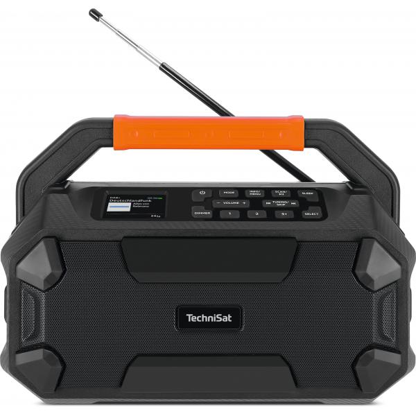 TechniSat DIGITRADIO 231 OD Portatile Digitale Nero - Disponibile in 6-7 giorni lavorativi