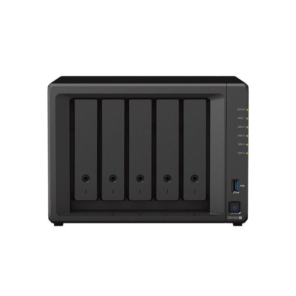 SYNOLOGY NAS TOWER 5BAY 2.5/3.5 SSD/HDD SATA, AMD J4125 4CORE 2.0 GHZ, 4GB DDR4, 2XGIG - Disponibile in 3-4 giorni lavorativi