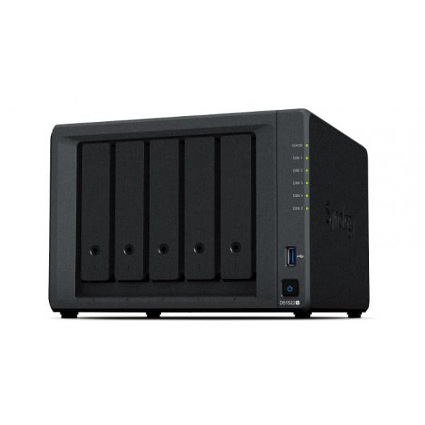 SYNOLOGY NAS TOWER 5BAY 2.5/3.5 SSD/HDD SATA, AMD J4125 4CORE 2.0 GHZ, 4GB DDR4, 2XGIG - Disponibile in 3-4 giorni lavorativi