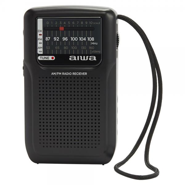 Radio Aiwa Nero Sintonizzatore AM/FM - Disponibile in 3-4 giorni lavorativi