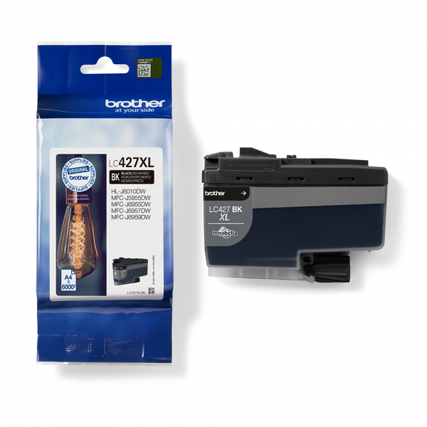 INK BROTHER LC-427XLBK nero XL 6000PP X MFC-J5955DW MFC-J6955DW HL-J6010DW - Disponibile in 3-4 giorni lavorativi