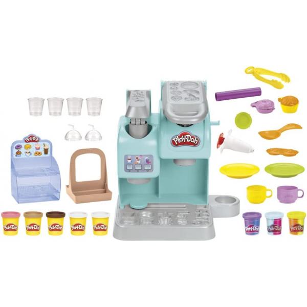 Play-Doh, Il mio super caffè, 20 accessori e 8 vasetti di plastilina, dai 3 anni in su - Disponibile in 3-4 giorni lavorativi