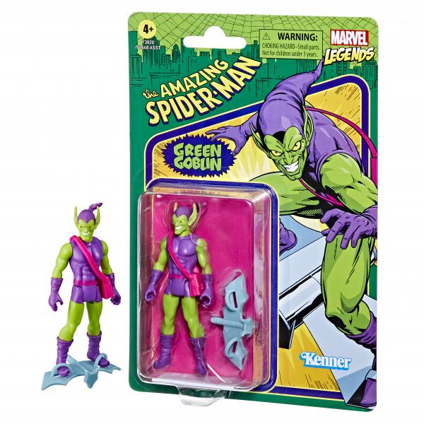 Action figure / Statue HASBRO MARVEL LEGENDS RETRO FIGURE - GREEN GOBLIN - Disponibile in 2/3 giorni lavorativi