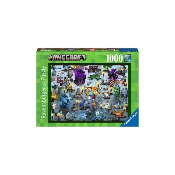 RAVENSBURGER Minecraft Mobs Puzzle 1000 pezzi - Disponibile in 2/3 giorni lavorativi Ravensburger