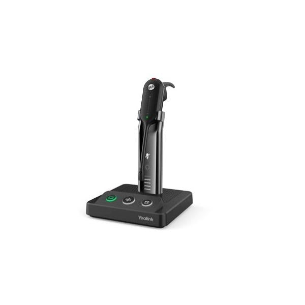 Yealink WH63 Portable UC Auricolare Wireless A clip, A Padiglione, Passanuca Ufficio Base di ricarica Nero - Disponibile in 6-7 giorni lavorativi