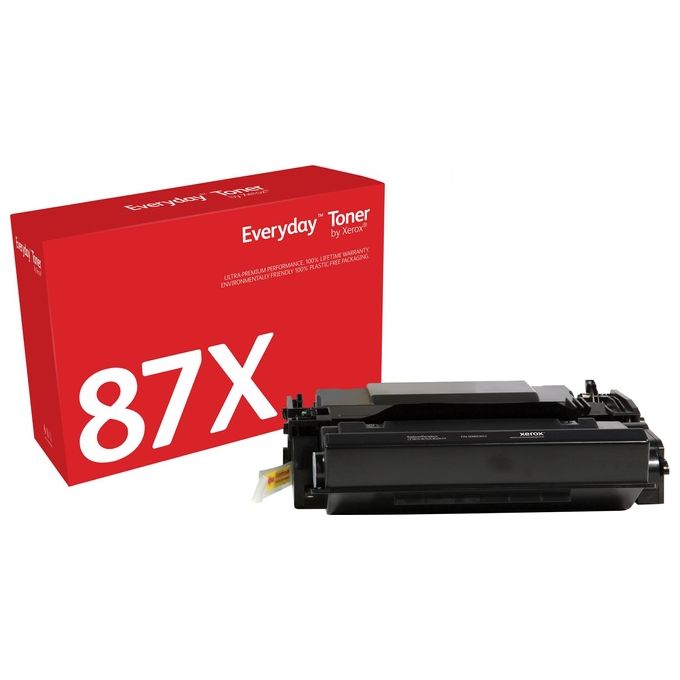 Xerox Toner Everyday Nero per HP Cf287x-Crg-041h 18000 Pagine - Disponibile in 3-4 giorni lavorativi