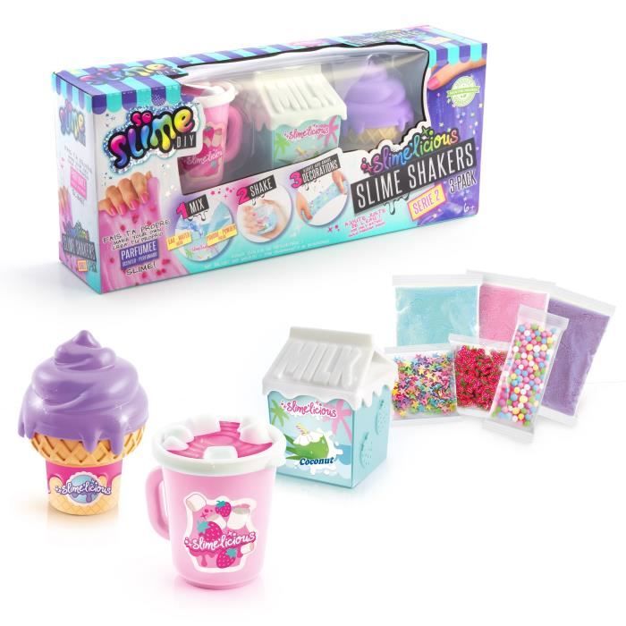 Canal Toys - Slimelicious-Kit creativo per creare 3 slime profumati-5 profumazioni da collezionare-SSC 191 - Disponibile in 3-4 giorni lavorativi