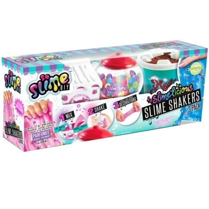 Canal Toys - Slimelicious-Kit creativo per creare 3 slime profumati-5 profumazioni da collezionare-SSC 191 - Disponibile in 3-4 giorni lavorativi