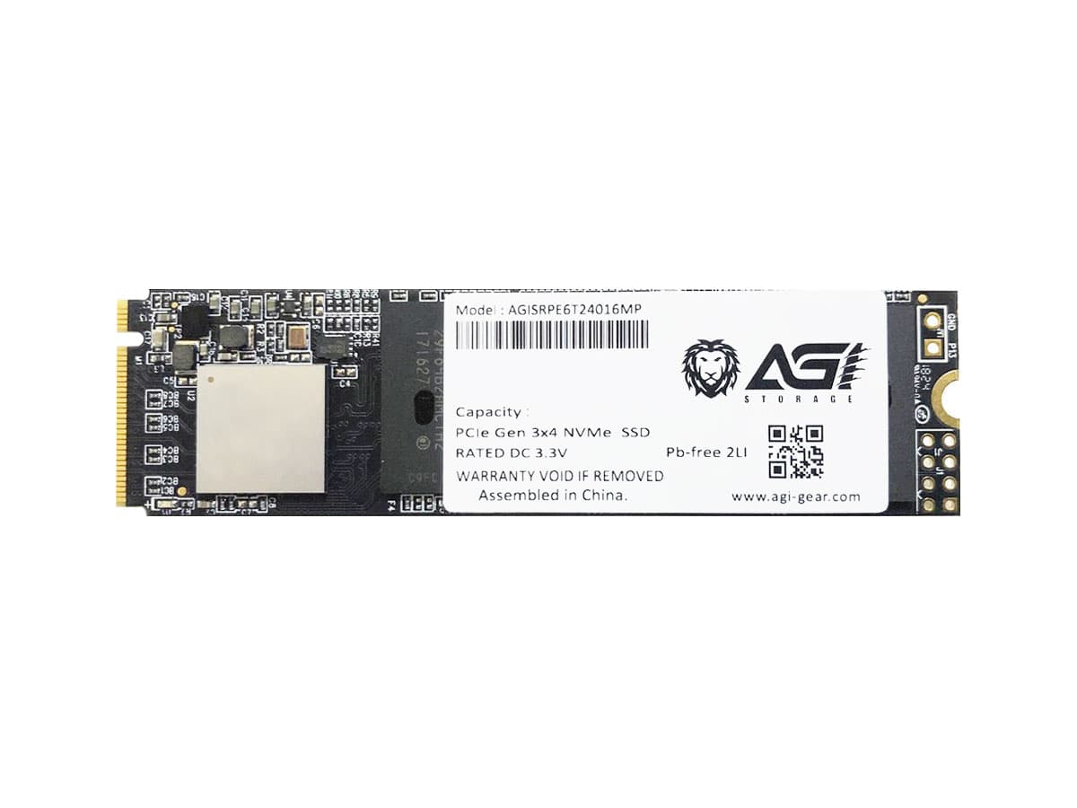 AGI SSD INTERNO AI218 2TB DRAM M.2 PCIE R/W 3500/3270 TLC GEN 3X4 - Disponibile in 3-4 giorni lavorativi