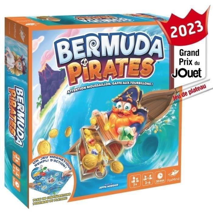 Bermuda Pirates - Asmodee - Gioco da tavolo magnetico - Gioco d'azione da 2 a 4 persone - dai 7 anni in su - Disponibile in 3-4 giorni lavorativi