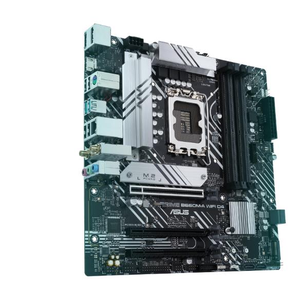 ASUS MB B660, PRIME B660M-A WIFI D4, LGA 1700, DDR4, ALDER LAKE - Disponibile in 3-4 giorni lavorativi Asus