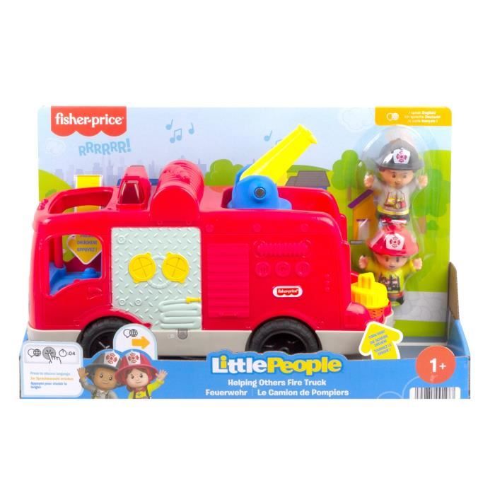 IL CAMION DEI POMPIERI - FISHER-PRICE - HJN38 - FISHER PRICE LITTLE PEOPLE GIOCATTOLO - Disponibile in 3-4 giorni lavorativi Fisher Price