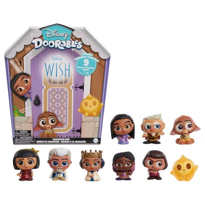 Statuette da collezione - DISNEY - Collector Wish box - 9 figurine esclusive di cui 1 rara - Disponibile in 3-4 giorni lavorativi