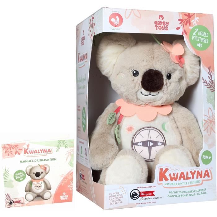 Peluche - Gipsy Toys - Kwalyna il mio koala cantastorie - Disponibile in 3-4 giorni lavorativi