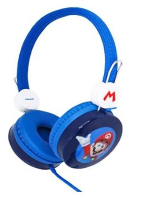 OTL Cuffie Mario Blue Core Wired - Disponibile in 2-3 giorni lavorativi