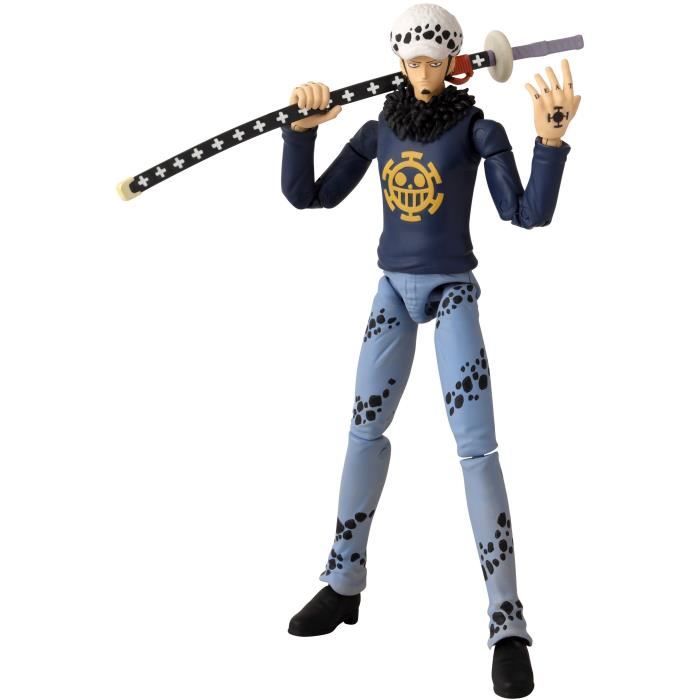 Bandai - Anime Heroes - One Piece - Anime Heroes Figura 17 cm - Trafalgar Law - 36937 Multicolor - Disponibile in 3-4 giorni lavorativi