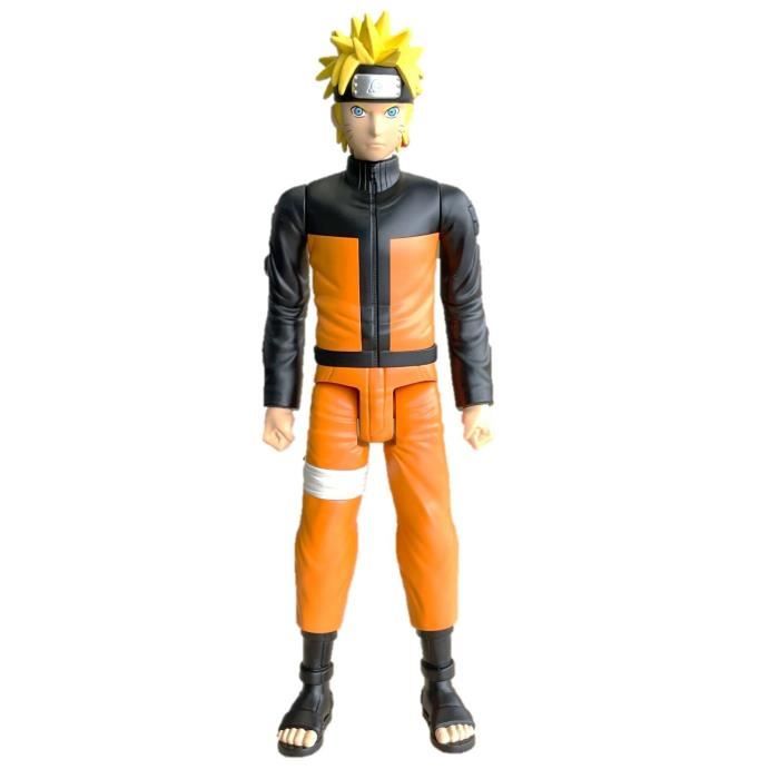 Figura articolata grande - BANDAI - Anime Heroes - Naruto Shippuden - Anime Heroes Mega Figure 30 cm - Naruto Uzumaki - Disponibile in 3-4 giorni lavorativi