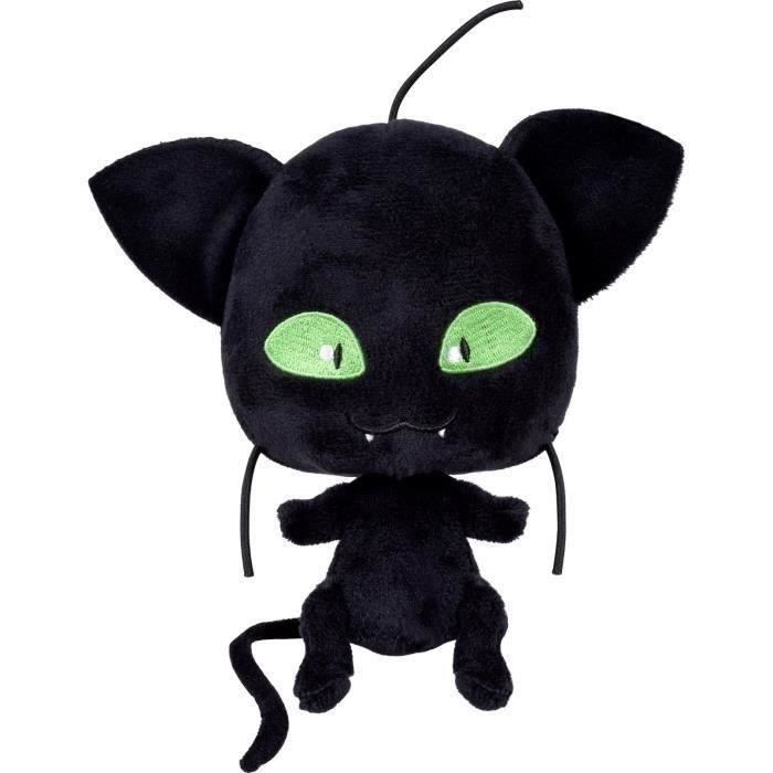 BANDAI Miraculous Ladybug - Peluche 15 cm: Plagg - Disponibile in 3-4 giorni lavorativi