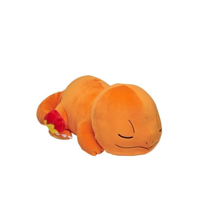 Peluche Salameche Sleeps 40cm - BANDAI - Pokémon - Piumino o Cuscino per Bambini dai 2 Anni in su - Disponibile in 3-4 giorni lavorativi