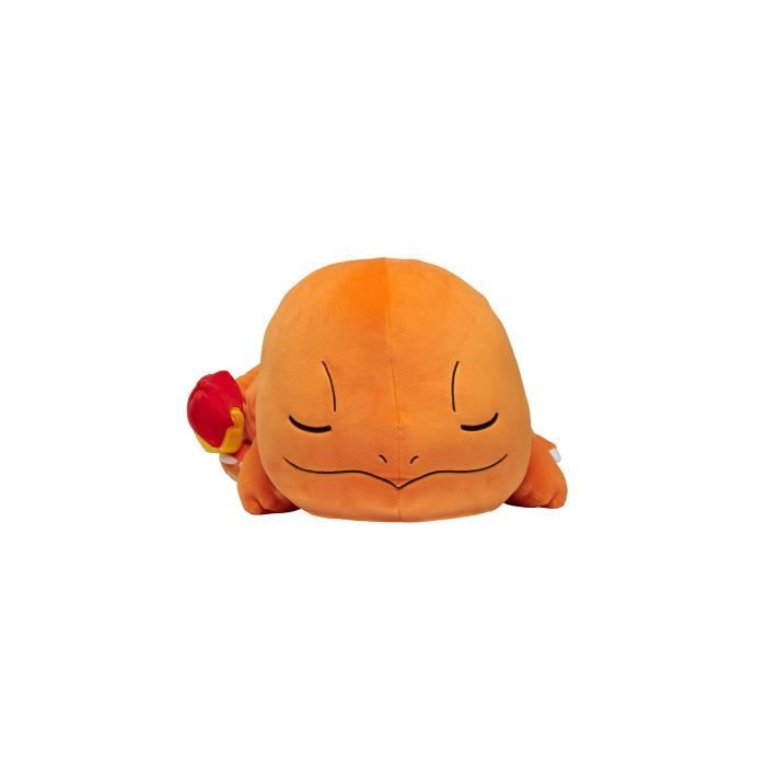 Peluche Salameche Sleeps 40cm - BANDAI - Pokémon - Piumino o Cuscino per Bambini dai 2 Anni in su - Disponibile in 3-4 giorni lavorativi