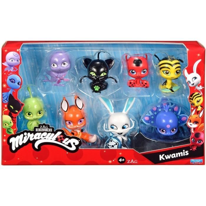 Bandai - Miraculous - Confezione da 8 kwami - Collezione di minifigure - P50532 - Disponibile in 3-4 giorni lavorativi