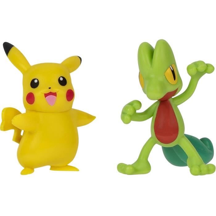 2 Poké Ball con i rispettivi Pokémon e 6 dischi d'attacco - BANDAI - Pokémon - Poké Ball attacco a sorpresa Pikachu vs Arcko - Gioco - Disponibile in 3-4 giorni lavorativi