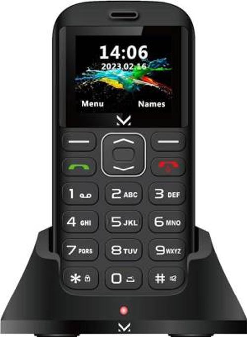 Majestic TLF Sileno 28 SeniorPhone 1.77" DS Black - Disponibile in 2-3 giorni lavorativi