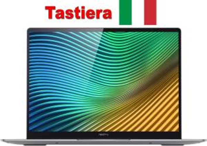 Realme Book Prime IT 16+512GB 14" CloudPro002 i5-11320H W11H Grey Tast.ITALIANA - Disponibile in 2-3 giorni lavorativi