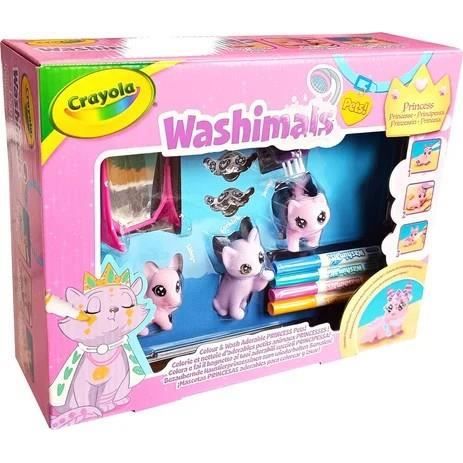 Colorazione - CRAYOLA - Washimals Pastel Princess Pets - Animali pastello da personalizzare! bambini di 3 anni - Disponibile in 3-4 giorni lavorativi