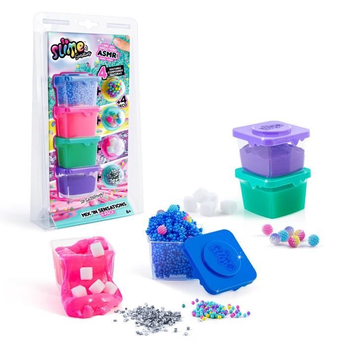 Canal Toys - So Slime DIY - Mix'in Sensations Confezione da 4 - Hobby creativi - SSC 232 - Canal Toys - Disponibile in 3-4 giorni lavorativi