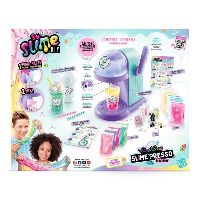 Canal Toys - So Slime - Slimelicious - Macchina per caffè Slime - SSC 254 - Disponibile in 3-4 giorni lavorativi