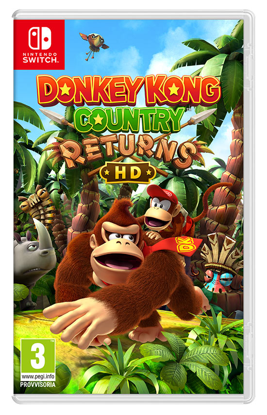 Switch Donkey Kong Country Returns HD - Data di uscita: 16-01-2025