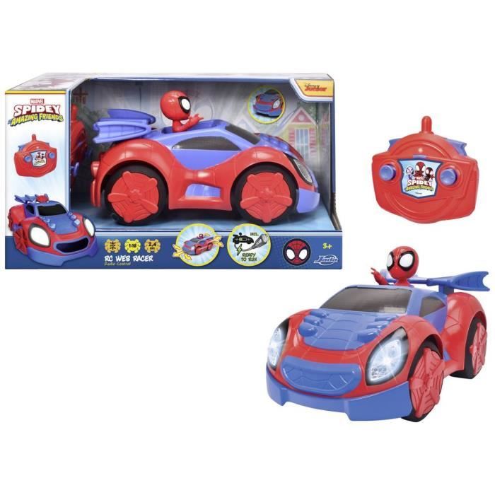 Spidey - Auto radiocomandata - 27cm - Funzione Turbo - Batteria ricaricabile tramite cavo USB - Disponibile in 3-4 giorni lavorativi