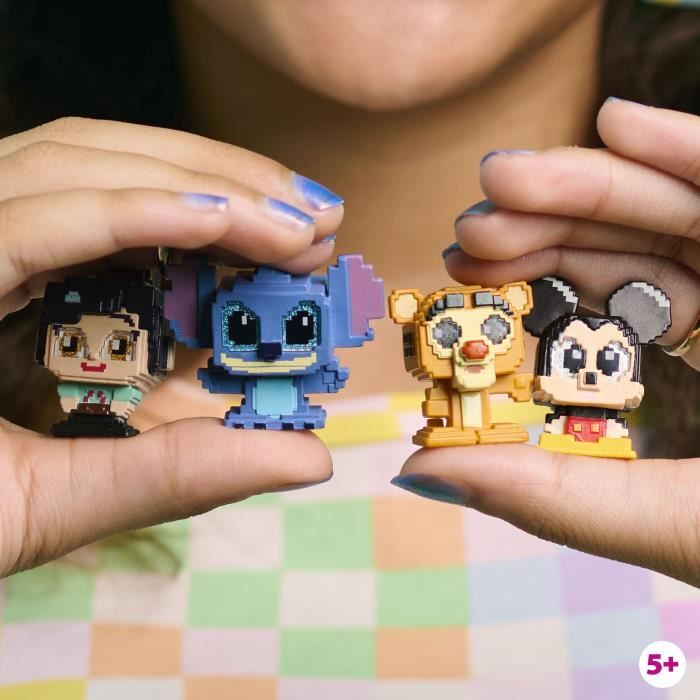 Personaggi da collezione - DISNEY Doorables - Multi Peek PIXEL PERFECT - da 5 a 7 personaggi, 4 cm, 50 da collezionare, 8 pixelati - Disponibile in 3-4 giorni lavorativi