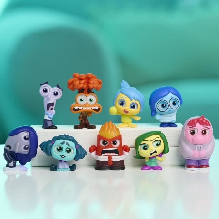 Personaggi da collezione - DISNEY PIXAR Doorables - Vice-Versa 2 Collector's Box - 9 figurine esclusive ispirate al film - Disponibile in 3-4 giorni lavorativi