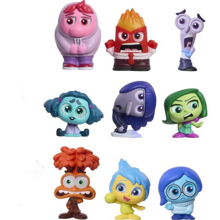 Personaggi da collezione - DISNEY PIXAR Doorables - Vice-Versa 2 Collector's Box - 9 figurine esclusive ispirate al film - Disponibile in 3-4 giorni lavorativi