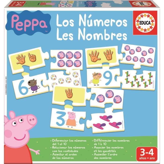 Numeri Peppa Pig - Disponibile in 3-4 giorni lavorativi