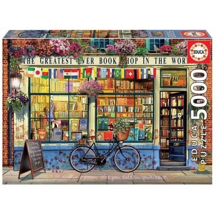 La migliore libreria del mondo - puzzle di 5000 camere - Disponibile in 3-4 giorni lavorativi