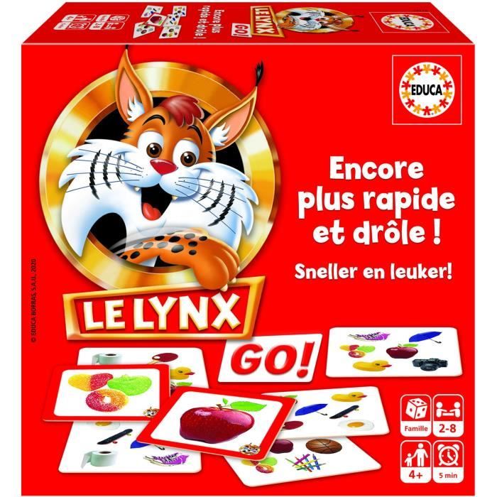 EDUCA - 18716 - The Lynx - Gioco di carte - Disponibile in 3-4 giorni lavorativi