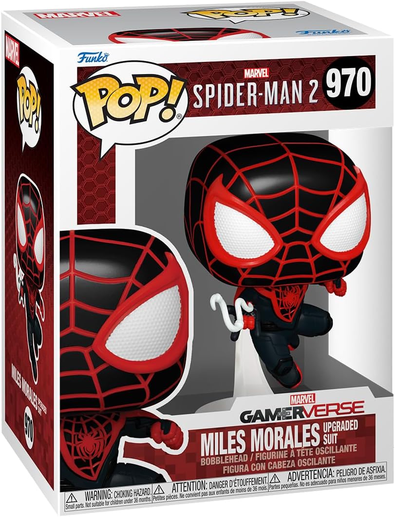 Funko Pop! Marvel Gamerverse: Spider-Man 2 - 970 Miles Morales (Upgraded Suit) 9 cm - Disponibilità immediata