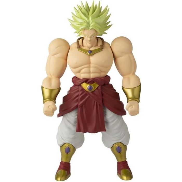 DRAGON BALL SUPER - Figurina gigante Super Limit Breaker 30 cm - Broly animato - Disponibile in 3-4 giorni lavorativi