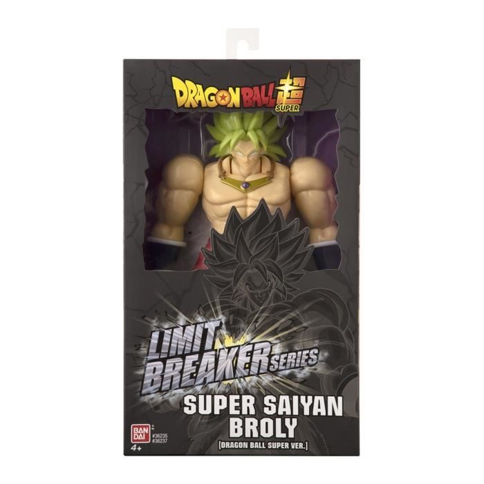 DRAGON BALL SUPER - Figurina gigante Super Limit Breaker 30 cm - Broly animato - Disponibile in 3-4 giorni lavorativi