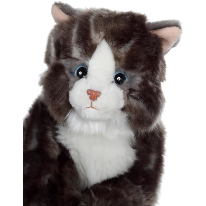 Peluche - Gipsy Toys - Gatto Mimiz - 28 cm - Grigio - Disponibile in 3-4 giorni lavorativi