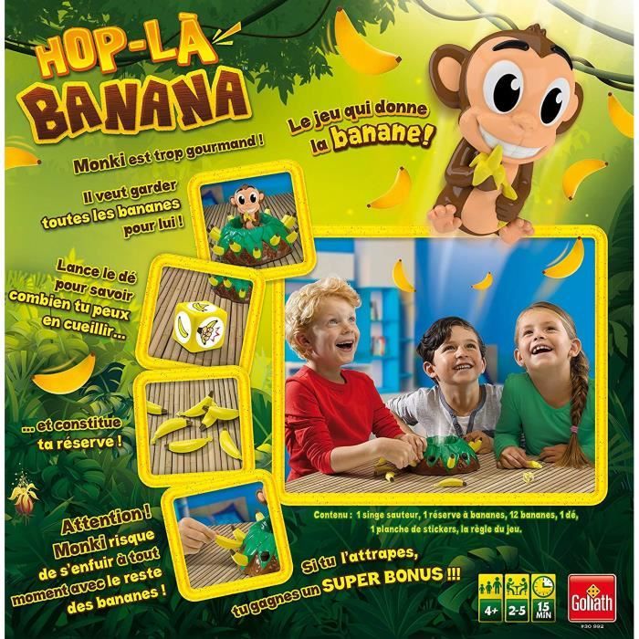 GOLIATH - Hop la banana - Disponibile in 3-4 giorni lavorativi