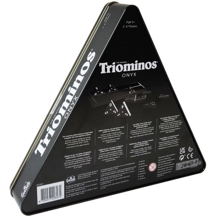 Triominos onyx - Disponibile in 3-4 giorni lavorativi