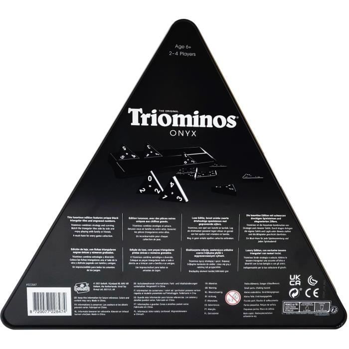 Triominos onyx - Disponibile in 3-4 giorni lavorativi