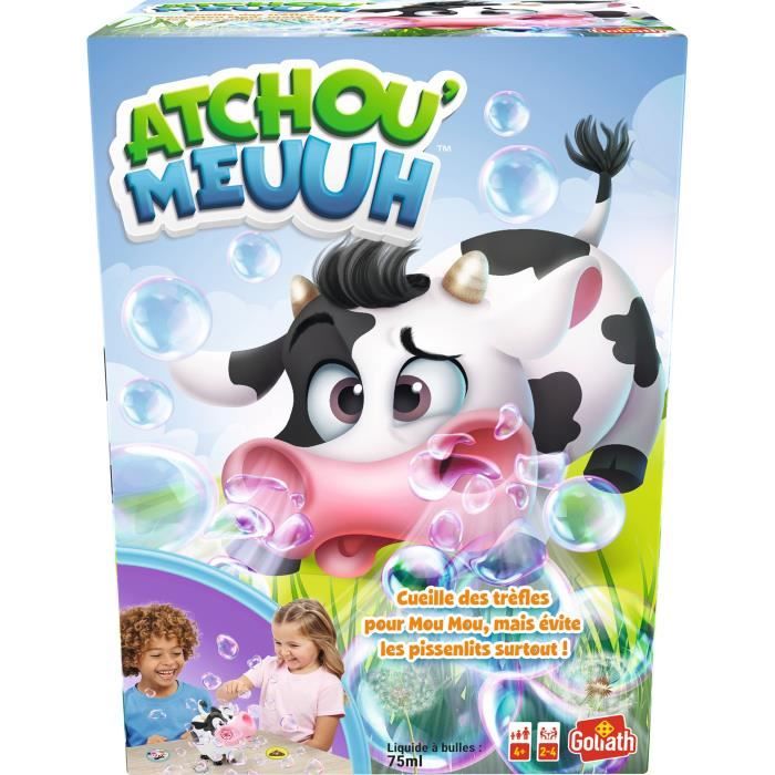 Giochi da tavolo - GOLIATH - Atchou'Meuuh - Raccogli i trifogli ed evita le allergie! bambini di 4 anni - Disponibile in 3-4 giorni lavorativi