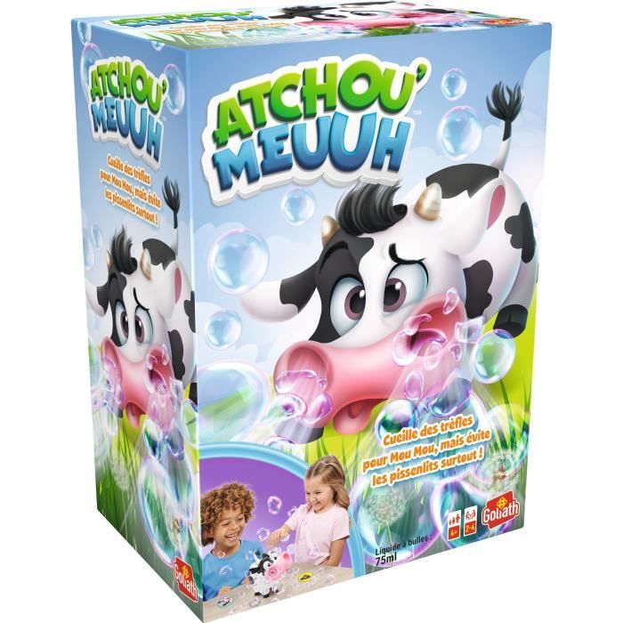 Giochi da tavolo - GOLIATH - Atchou'Meuuh - Raccogli i trifogli ed evita le allergie! bambini di 4 anni - Disponibile in 3-4 giorni lavorativi